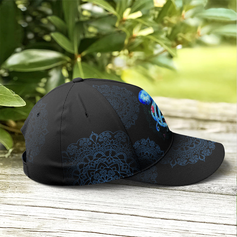 Baseball Cap For Octopus Lovers Vector Style Art Mandala Lasfour CO0742