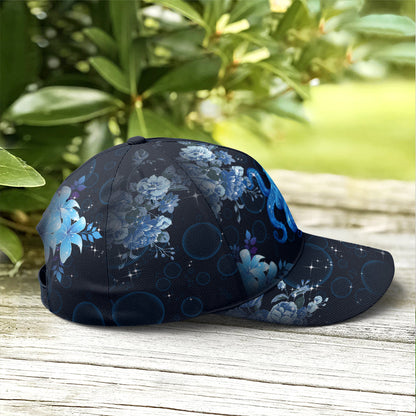 Baseball Cap For Octopus Lovers Vector Style Art Lasfour CO0743