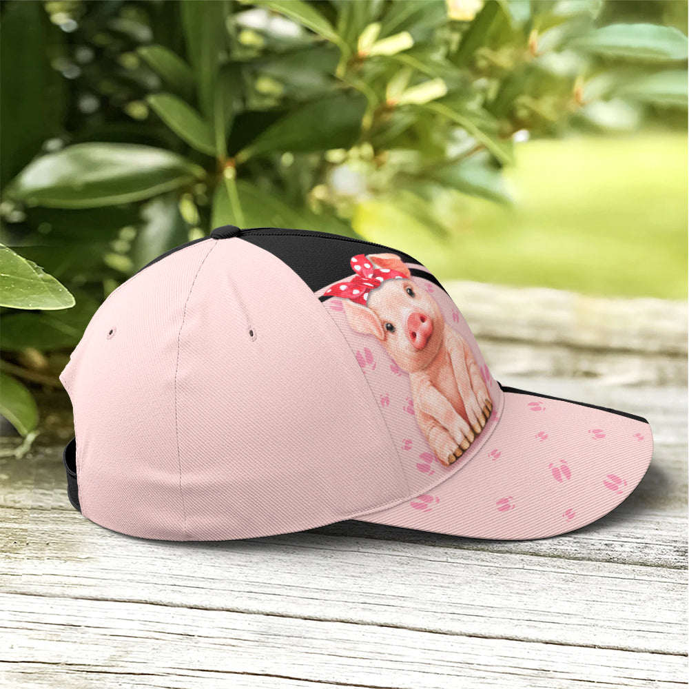 Just A Girl Who Love Pig Baseball Cap Lasfour CO0718