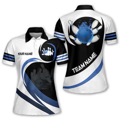 Custom Flame Bowling Jersey For Team BO0236