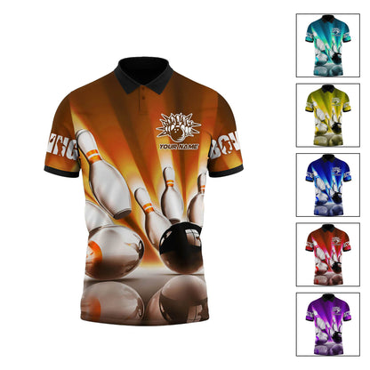 Custom Bowling Polo Shirts Unisex BO0277