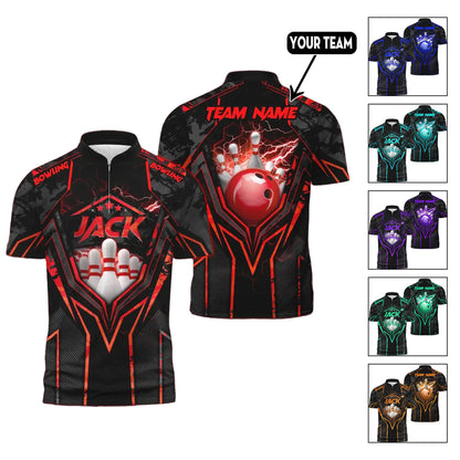 Custom Bowling Jerseys For Team BO0365