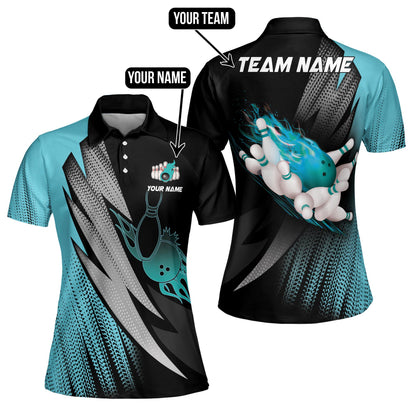 Custom Bowling Polo Shirts For Team BO0376