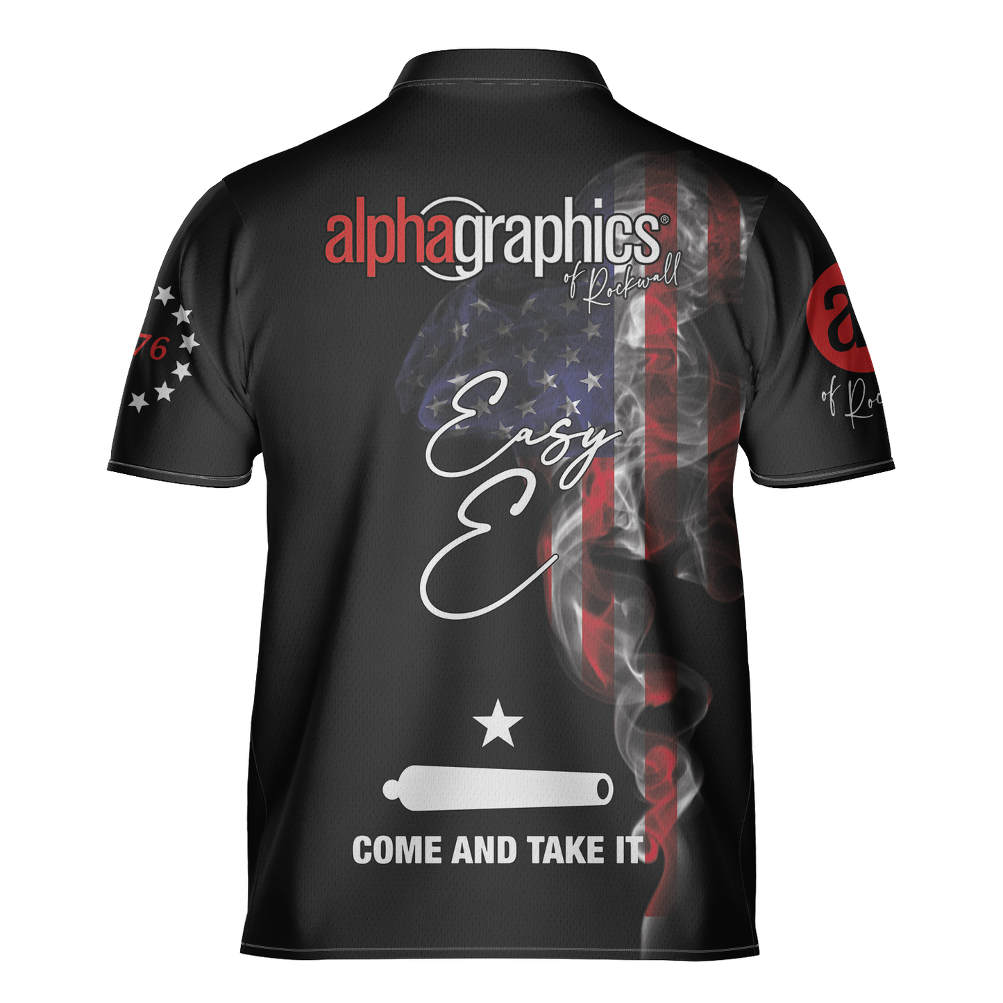 Us Flag Logo Custom Smoke Custom Bowling Jerseys for Men, Uniform Shirt for Bowling Team, Bowler SO1094