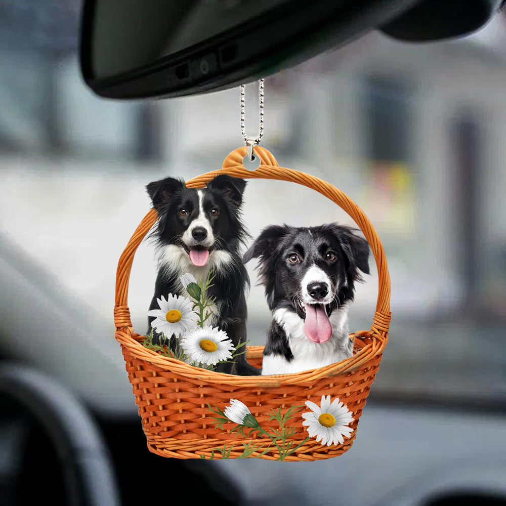 Border Collie God'S Present Car Hanging Ornament Dog Tree Ornaments OO0968