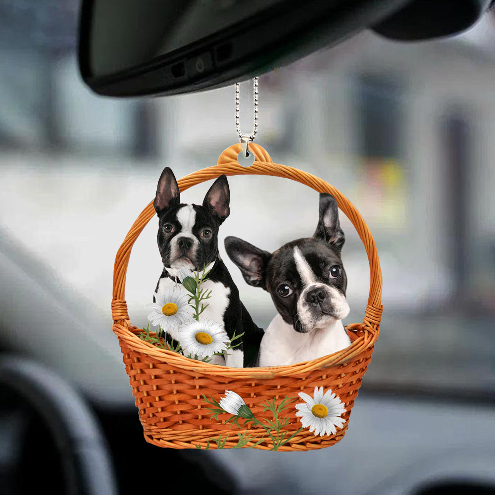 Boston Terrier God'S Gifts Car Hanging Ornament OO0967