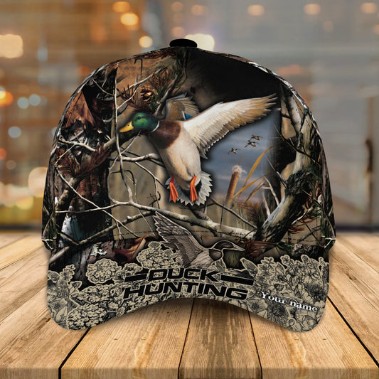 Personalized Name Duck Hunting Cap CA0001