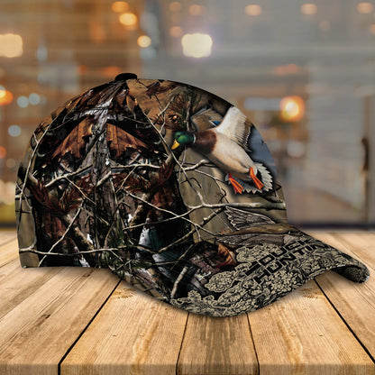 Personalized Name Duck Hunting Cap CA0001