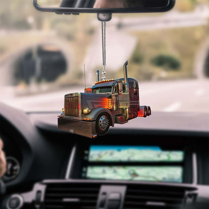 Lasfour Truck Car Hanging Ornament New Trucker Gift OO0626