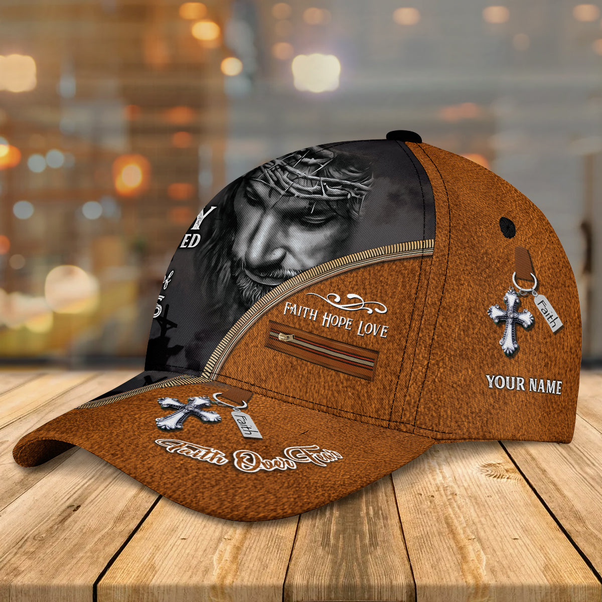 Fully Vaccinated By The Blood Of Jesus 3D Full Print Baseball Cap Hat, Faith Over Fear Classic Cap Hat CO0469