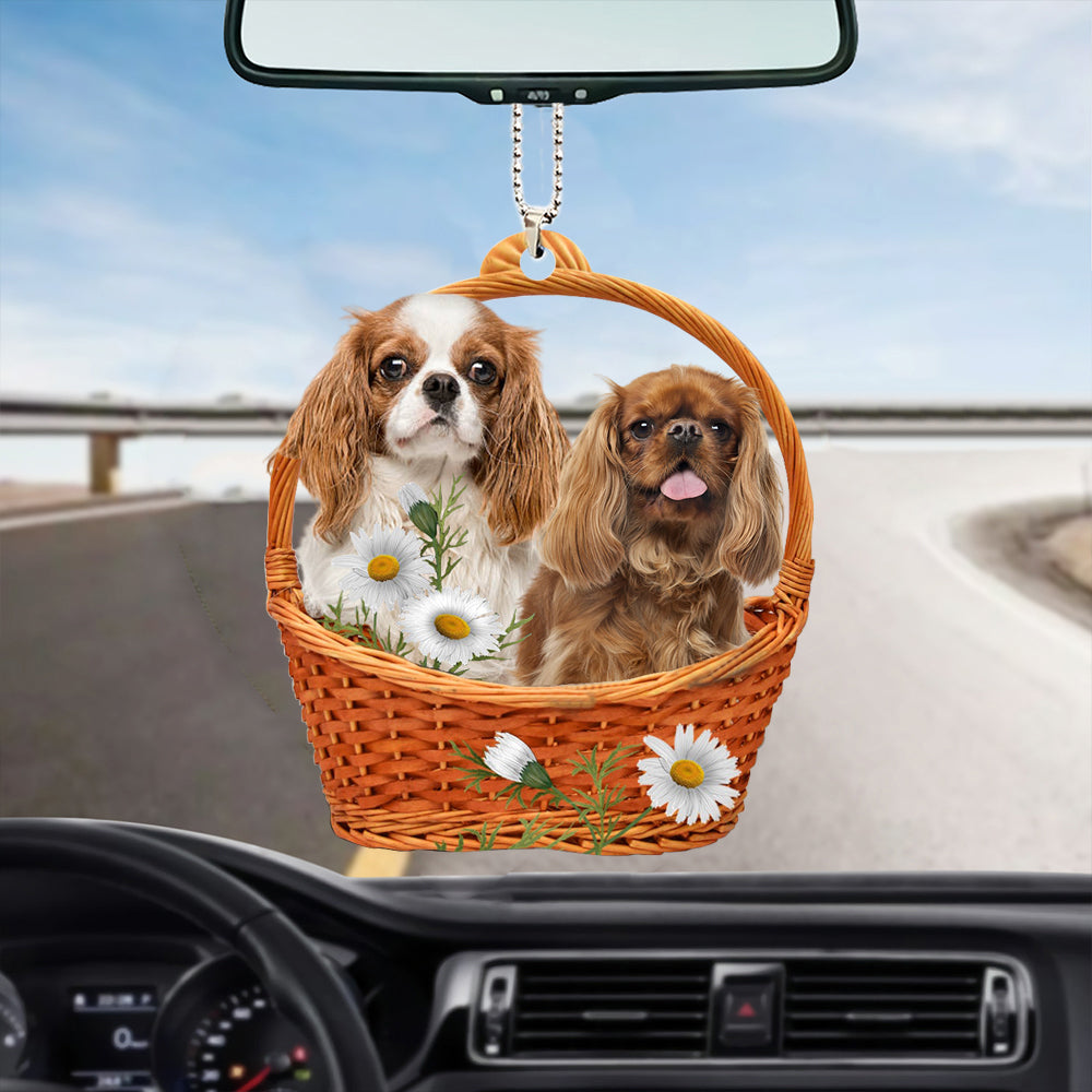 Cavalier King Charles God'S Present Car Hanging Ornament Dog Ornaments OO0962