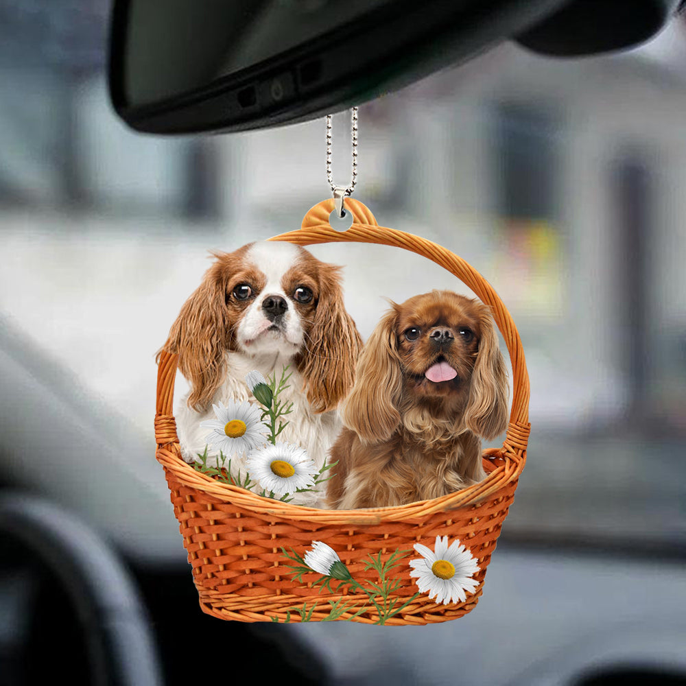 Cavalier King Charles God'S Present Car Hanging Ornament Dog Ornaments OO0962