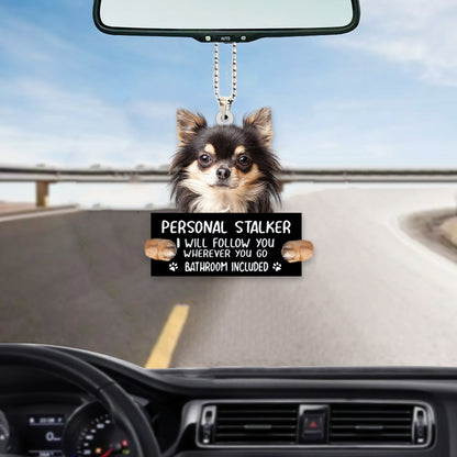 Chihuahua Personal Stalker Car Hanging Ornament Lasfour OO1037