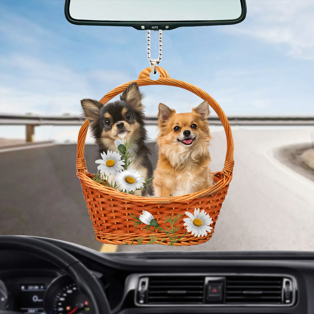 Chihuahua God'S Present Car Hanging Ornament OO0960