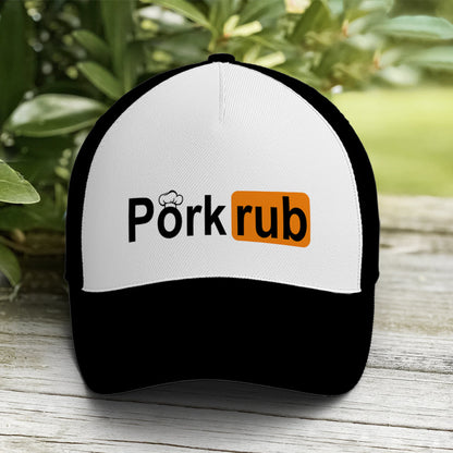 Pork Rub Funny BBQ Baseball Cap Lasfour CO0967