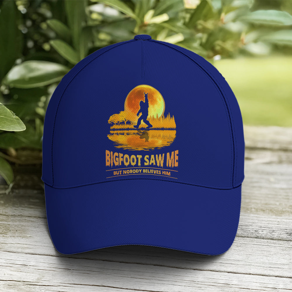 Funny Baseball Cap For Big Foot Lovers Vector Art Lasfour CO0925