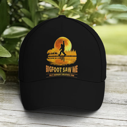 Funny Baseball Cap For Big Foot Lovers Vector Art Lasfour CO0925