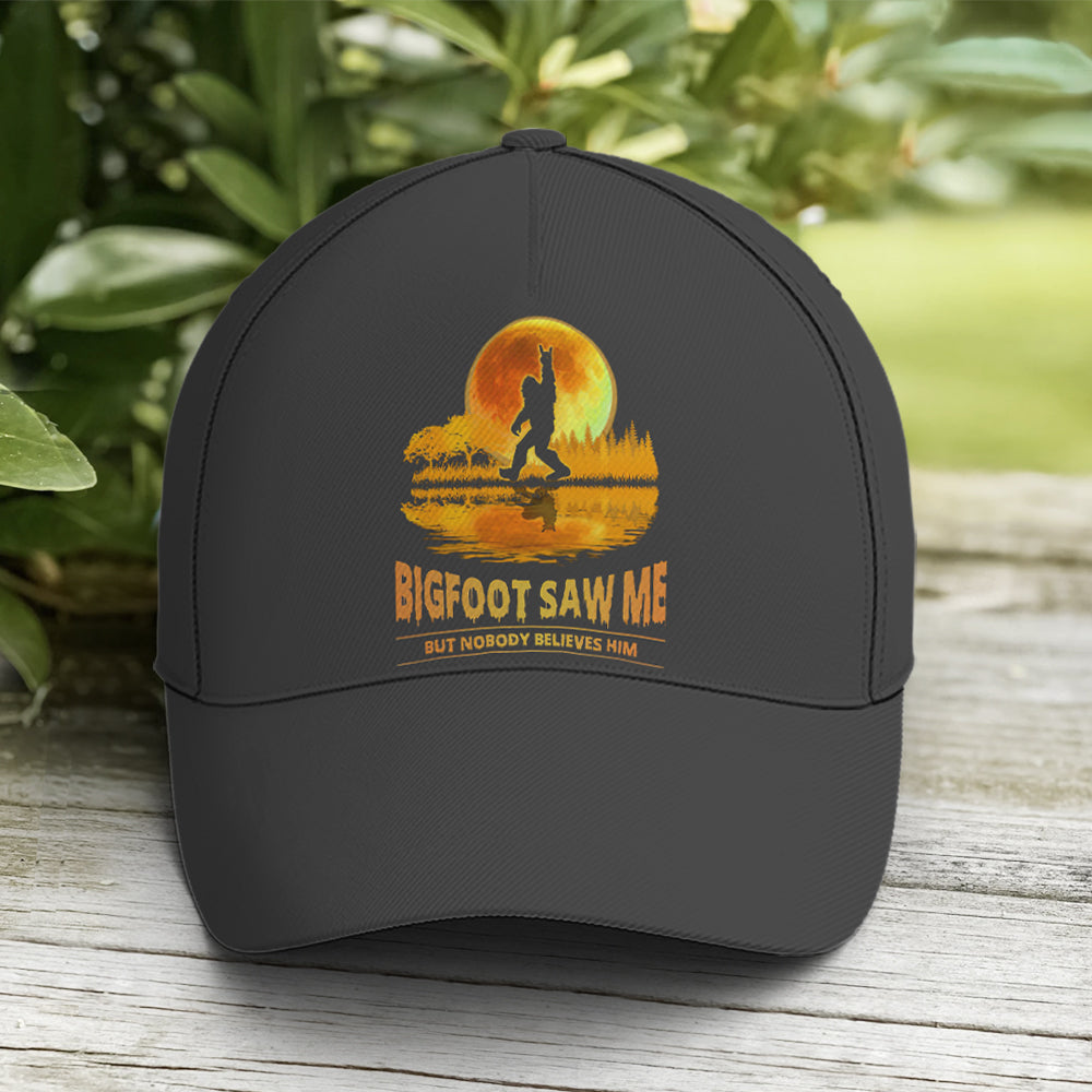 Funny Baseball Cap For Big Foot Lovers Vector Art Lasfour CO0925