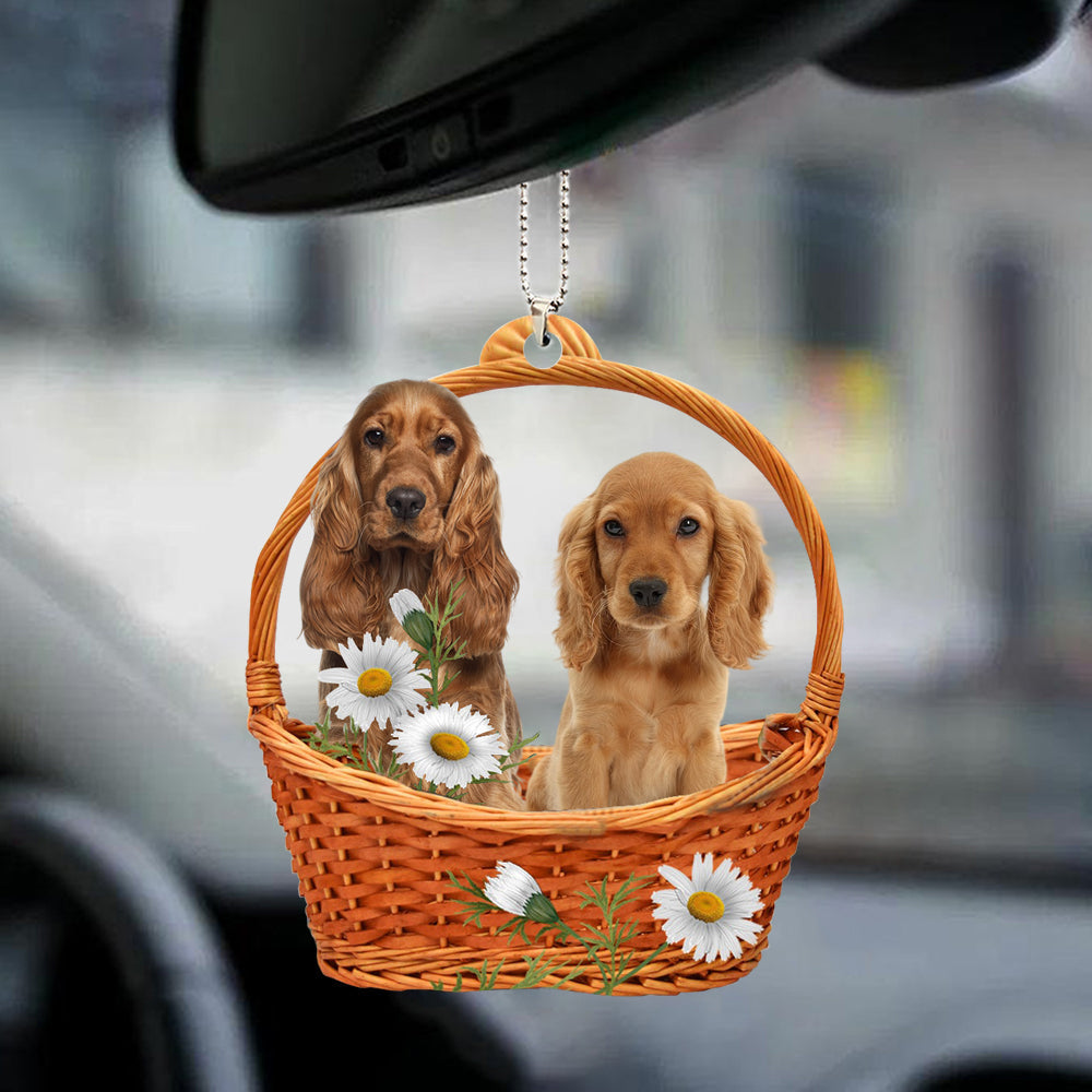 Cocker Spaniel God'S Present Hanging Ornament 2 Sides OO0959