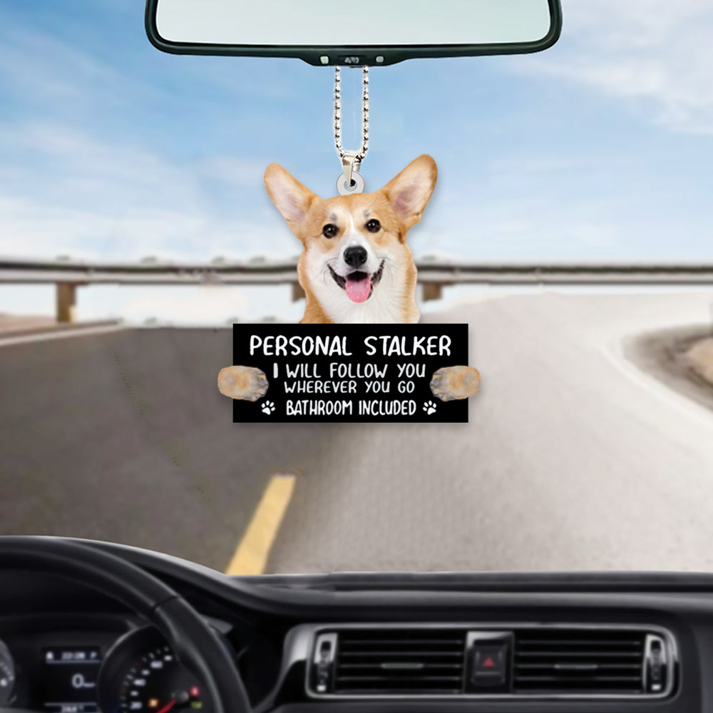 Corgi Best Ornament Personal Stalker Car Hanging Ornament SO1503