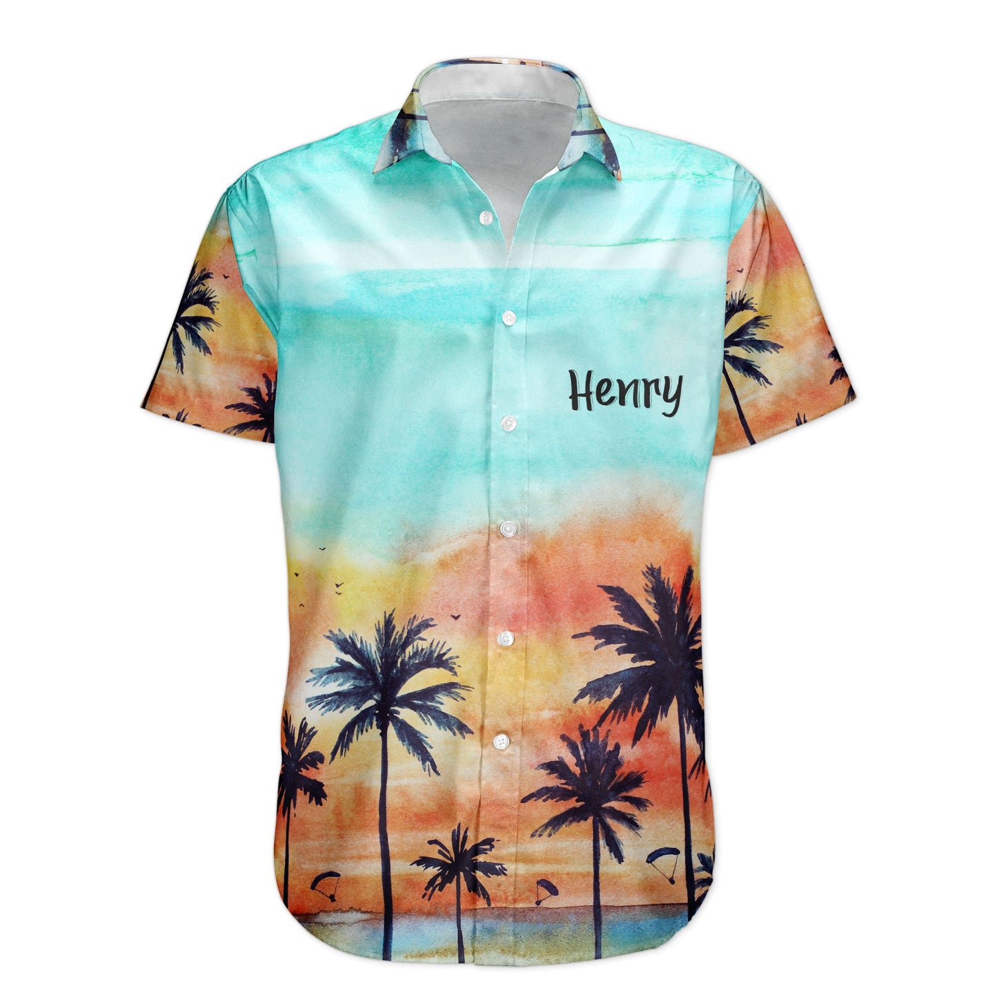 Custom Photo Family Vacation - Personalized Photo Hawaiian Shirt HA0081