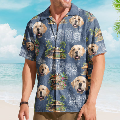 Custom Photo Tiki Summer Family Friends Boss - Custom Photo Hawaiian Shirts HA0125