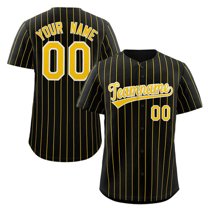 Custom Pinstripe Baseball Jersey Button Down Shirt Printed or Personalized Name Number for Men Women SO0239