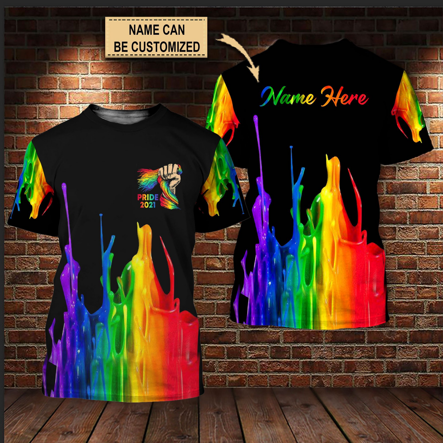 Custom Name LGBT Pride Shirt Community, Gift For LGBT, Queer LGBT, Bisexual Shirts LO0760