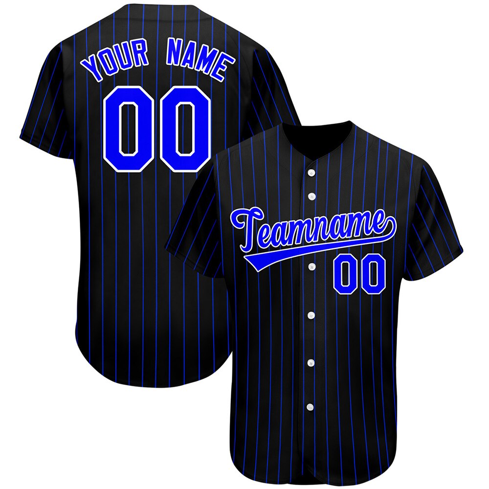 Customizable Baseball Jersey Shirts Print Team Personal Name Number Stripe Hip Hop Sportswear Men Women Baseball Clothing SO0121