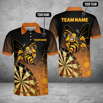 Lasfour Bee Darts Board Personalized Name, Team Name 3D Shirt DMA0025