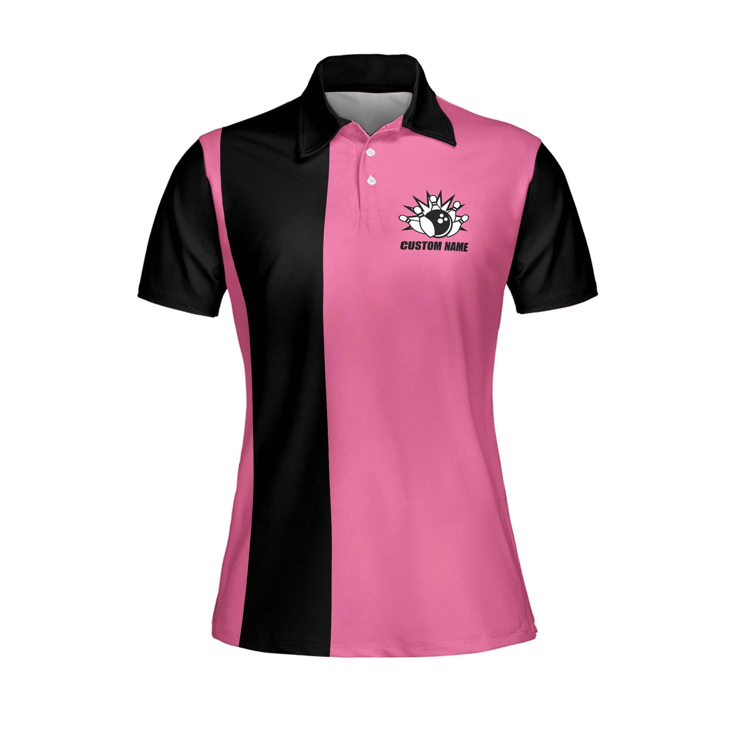 Get Your Mind Out of The Gutter Pink Polo Shirt, Personalized Bowling Polo Shirt SO0619