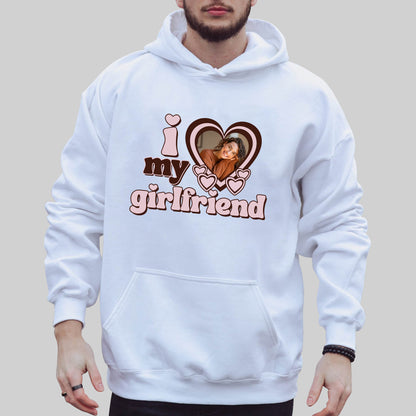 I Love My Girlfriend I Heart My Girlfriend GF T-Shirt