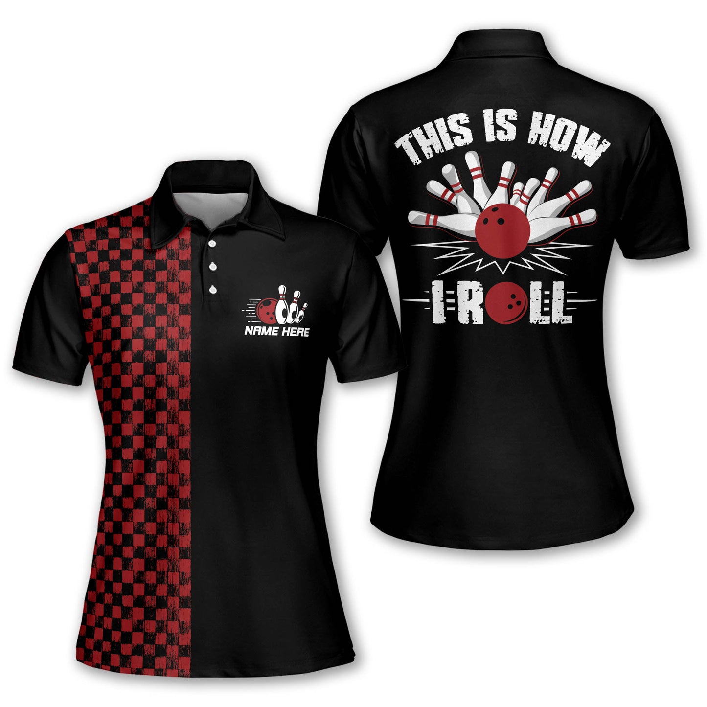 Custom Funny Bowling Shirts For Women BW0102