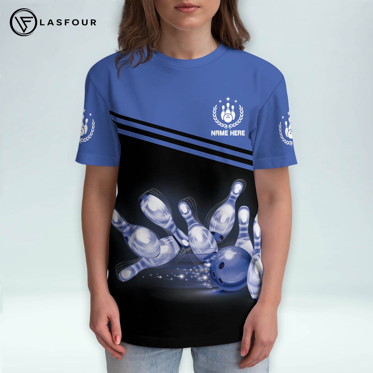 Custom Bowling Tshirts for Bowling Lover BWT0002