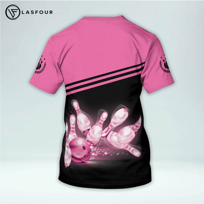 Custom Bowling TShirts for Women BWT0001