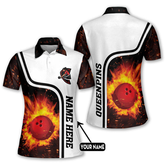 Custom American Bowling Shirts Women BW0109