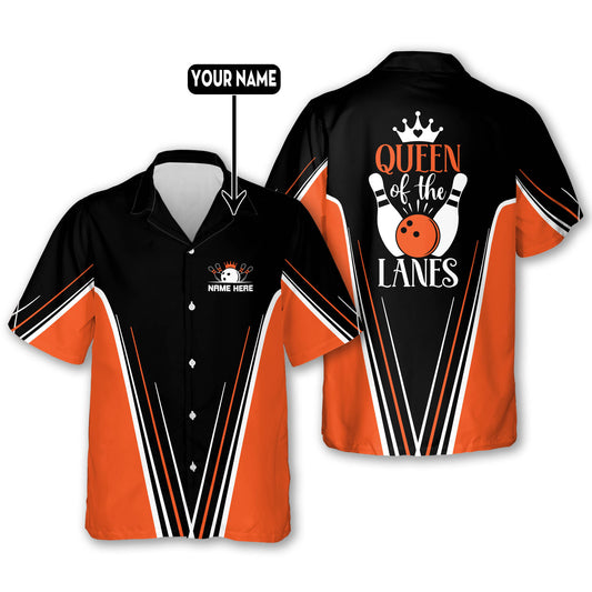 Queen Of The Lanes Bowling Shirt Women HW0173