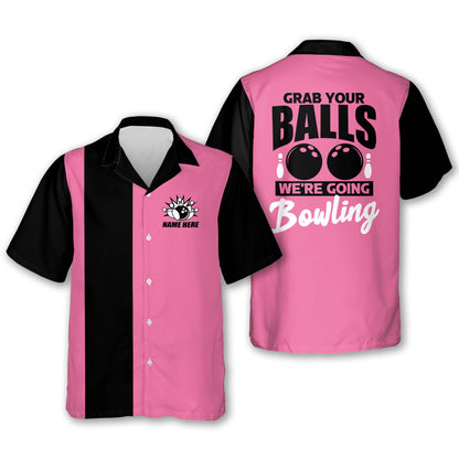 Grab Your Balls Bowling Hawaiian Shirt HW0174