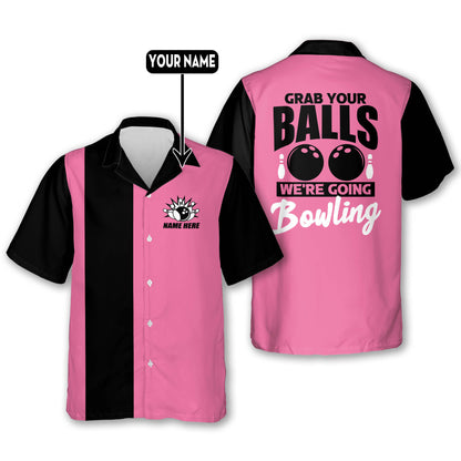 Grab Your Balls Bowling Hawaiian Shirt HW0174