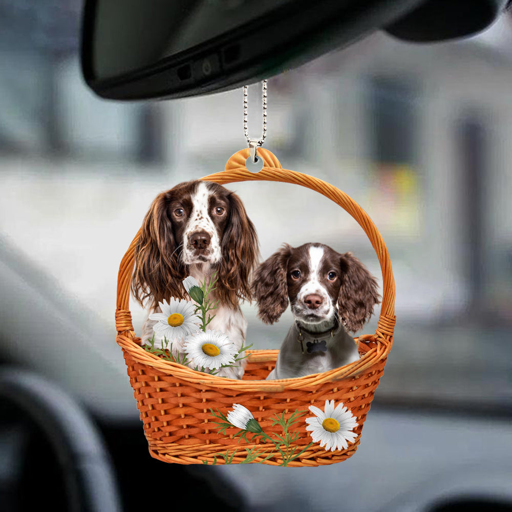 English Springer Spaniel God'S Present Car Hanging Ornament OO0954