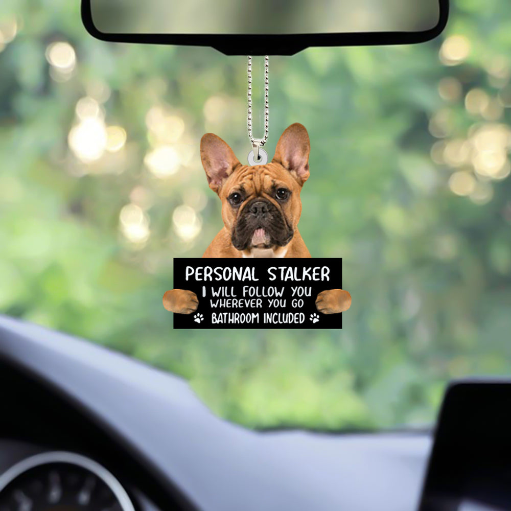 French Bulldog Personal Stalker Car Hanging Ornament OO1022