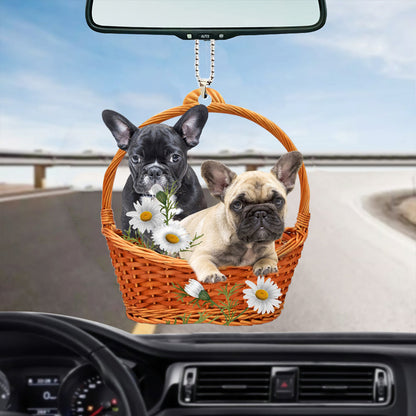 French Bulldog Ornament God'S Present Car Hanging Ornament OO0953