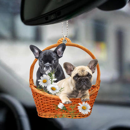 French Bulldog Ornament God'S Present Car Hanging Ornament OO0953