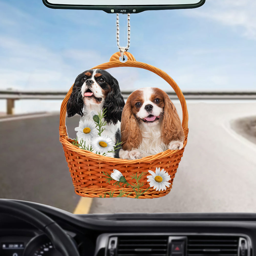 Cavalier God'S Present Car Hanging Ornament Christmas Acrylic Ornaments OO0919