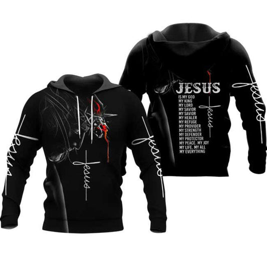 Christian Jesus 3D All Over Printed Shirts Sublimation Jesus Hoodie Tank Top Jesus 3D Shirts TO0233