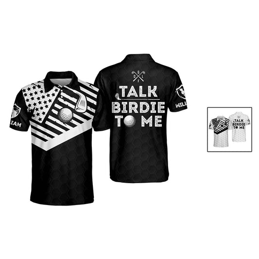 Talk Birdie To Me Golf Polo Shirt GM0061