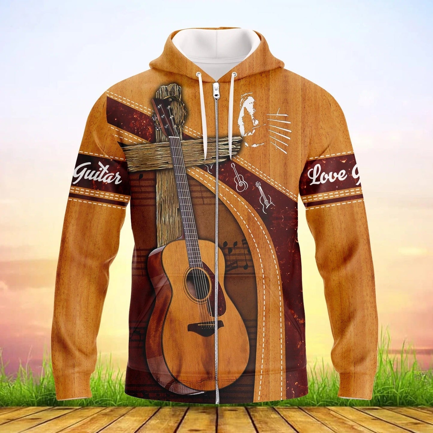 Guitar 3D T Shirt Hoodie For Men And Woman Sublimation Shirts For Guitar Lover TO0180