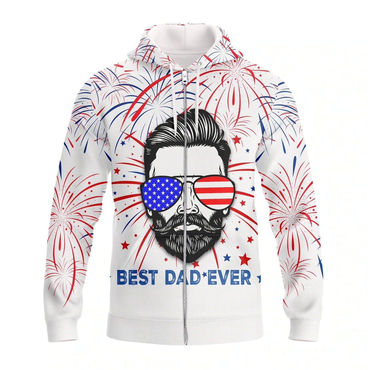 Independence Day Is Coming Best Dad Ever 3D Full Print Shirts Hoodie, Best Dad Shirt 4Th July American Tee Shirt TO0147