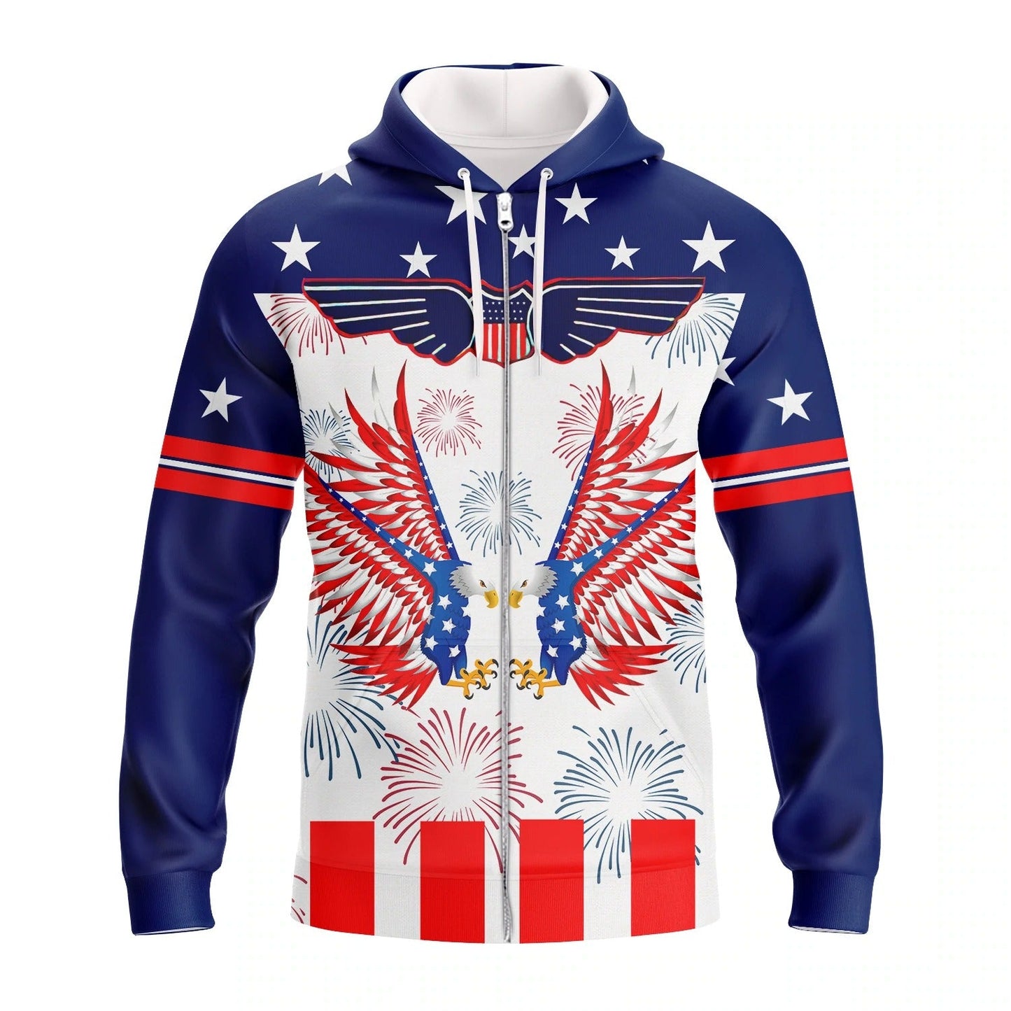 Independence Day Is Coming Ealge 3D All Over Print Shirt 3D Hoodie Bomber 4Th July Gifts TO0143