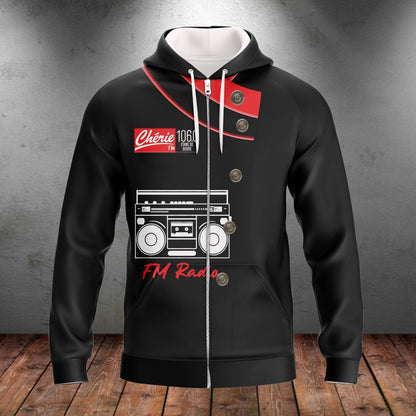 3D All Over Printed Fm Radio Shirt Men Women Love Radio Shirts TO1868